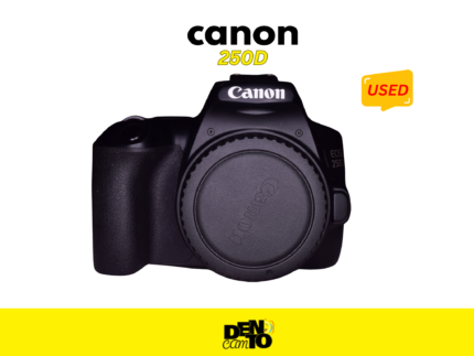 Canon 250D with 18/55 lens