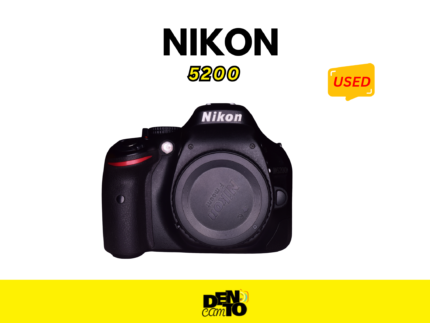 Nikon 5200d with kit lens 18/55