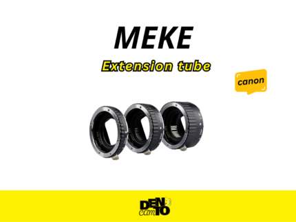 Meike MK-C-AF-A Metal AF Macro Extension Tube Set for Canon EOS Camera