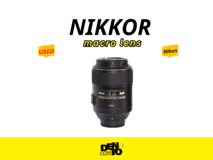 Nikon Macro Lens-Nikkor 105mm f/2.8G f2.8