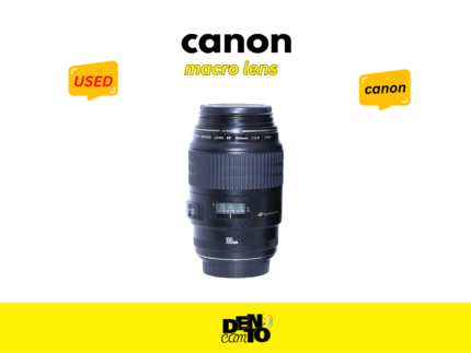 CANON EF 100MM 1:2.8 USM CAMERA LENS